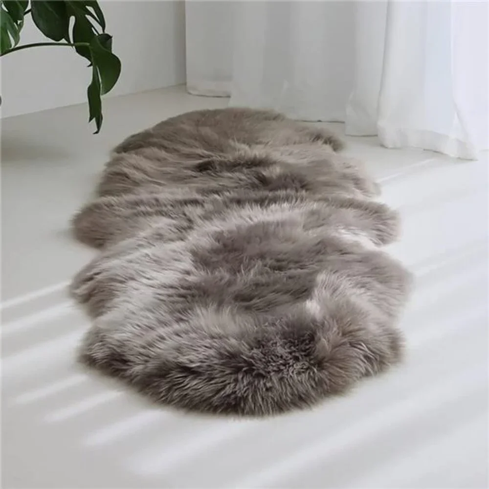 New Premium Genuine Sheepskin Rug Real Australia Sheepskin Natural Lambskin